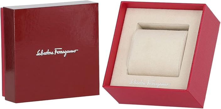 Salvatore Ferragamo F-80 Classic Green Dial Green Rubber Strap Watch for Men - SFHY02022