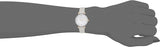 Emporio Armani Gianni T Bar Quartz Mother of Pearl Dial White Leather Strap Watch For Women - AR1965