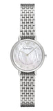 Emporio Armani Kappa Mother of Pearl Dial Silver Mesh Bracelet Watch For Women - AR2511