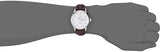 Tag Heuer Carrera Calibre 5 Automatic 41mm White Dial Brown Leather Strap Watch for Men - WAR201B.FC6291