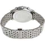 Tissot T Classic Tradition Chronograph Black Dial Silver Mesh Bracelet Watch For Men - T063.617.11.067.00