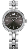 Swarovski Daytime Rhinestone Grey Dial Silver Steel Strap Watch for Women - 5213681