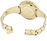 Swarovski Crystalline Bracelet White Dial Gold Steel Strap Watch for Women - 5269253