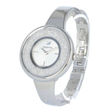 Swarovski Crystalline Pure Silver Dial Silver Steel Strap Watch for Women - 5269256