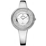 Swarovski Crystalline Pure Silver Dial Silver Steel Strap Watch for Women - 5269256