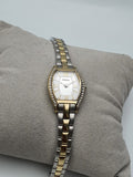 Fossil Molly Silver Dial Two Tone Steel Strap Watch for Women - ES3287