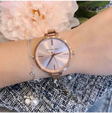 Michael Kors Jaryn Rose Gold Dial Rose Gold Steel Strap Watch For Women - MK3547