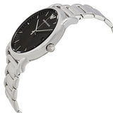 Emporio Armani Luigi Quartz Black Dial Silver Steel Strap Watch For Men - AR2499