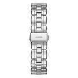 Guess Ethereal Diamonds Silver Dial Silver Steel Strap Watch for Women - W1013L1