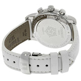 Tissot Dressport Chronograph Mother of Pearl Dial White Leather Strap Watch for Women - T050.217.17.117.00