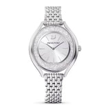 Swarovski Crystalline Aura Silver Dial Silver Steel Strap Watch for Women - 5519462