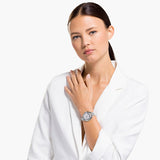 Swarovski Crystalline Aura Silver Dial Silver Steel Strap Watch for Women - 5519462