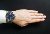 Tissot Quickster Chronograph Blue Dial Watch For Men - T095.417.11.047.00