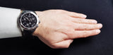 Tissot PR 100 Sport Quartz Chronograph Black Dial Black Leather Strap Watch For Men - T101.617.16.051.00