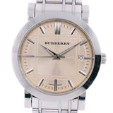 Burberry Heritage Collection Rose Gold Dial Silver Steel Strap Watch for Men - BU1352