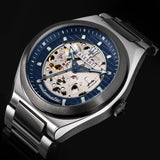 Maserati Triconic Automatic Skeleton Blue Dial  Watch For Men - R8823139001