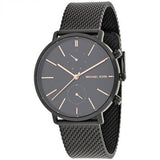 Michael Kors Jaryn Black Dial Black Stainless Steel Strap Watch for Men - MK8504