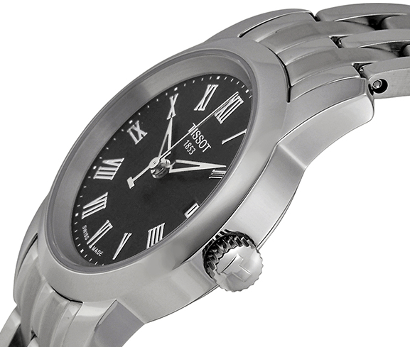 Tissot T Classic Dream Black Dial Watch For Women - T033.210.11.053.00
