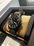 IWC Pilot’s Watch Mark XVIII Top Gun Edition “SFTI” Black Dial Green Nylon Strap Watch for Men - IW324712