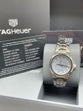 Tag Heuer Link Quartz Diamonds Blue Mother of Pearl Dial Silver Steel Strap Watch for Women - WBC1313.BA0600