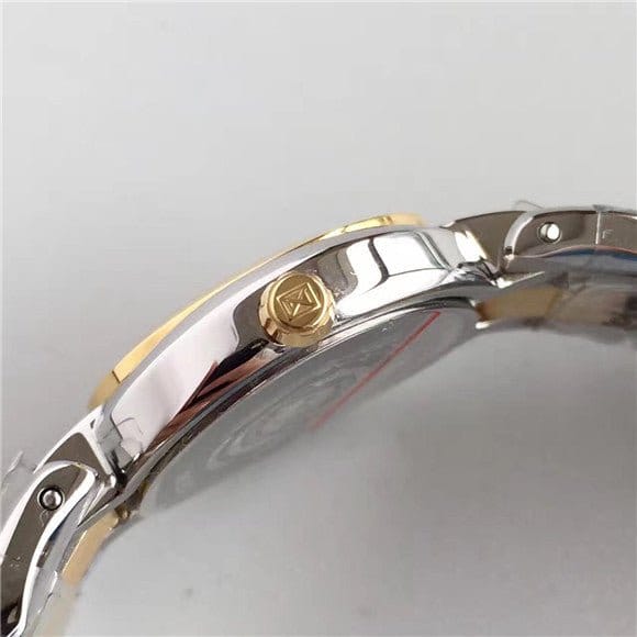 Longines PrimaLuna Quartz Diamonds Mother of Pearl Dial Two Tone Steel Strap Watch for Women - L8.110.5.93.6