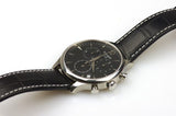 Tissot T Classic Tradition Black Dial Black Leather Strap Watch For Men - T063.617.16.057.00