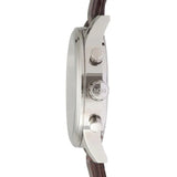 Hugo Boss Aeroliner Chronograph Quartz Grey Dial Brown Leather Strap Watch For Men - HB1512570