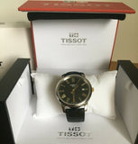 Tissot T Classic Dream Black Dial Black Leather Strap Watch for Men - T033.410.26.053.01