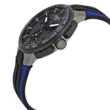 Tissot T Race Cycling Black Dial Two Tone Rubber Strap Watch For Men - T111.417.37.441.06