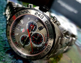 Tag Heuer Formula 1 Special Edition Chronograph Grey Dial Silver Steel Strap Watch for Men - CAZ1012.BA0883