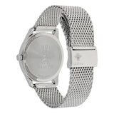 Gucci G-Timeless Motifs Moon Phase Blue Dial Silver Mesh Bracelet Watch For Men - YA126328