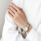 Tissot Carson Steel Lady White Dial Quartz Watch For Women - T085.210.22.011.00