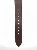 Emporio Armani Quartz Grey Dial Brown Leather Strap Watch For Women - AR11172