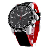 Tissot Supersport Vuelta Special Edition Chrono Black Dial Black Nylon Strap Watch for Men - T125.617.17.051.01