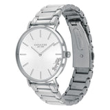 Coach Perry Silver Dial Silver Steel Strap Watch for Women - 14503344