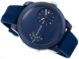 Tommy Hilfiger Denim Blue Dial Blue Rubber Strap Watch for Men - 1791556