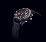 Breitling Endurance Pro Ironman Black Dial Black Rubber Strap Watch for Men - X823101B1B1S1