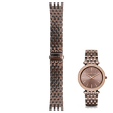 Michael Kors Darci Quartz Brown Dial Brown Steel Strap Watch For Women - MK3416