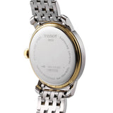 Tissot T Classic Bridgeport Silver Dial Two Tone Mesh Bracelet Watch For Men - T097.410.22.038.00