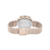 Hugo Boss Flawless White Dial Gold Mesh Bracelet Watch for Women - 1502553