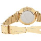 Coach Perry White Dial Gold Steel Strap Watch for Women - 14503345