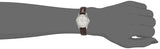 Tissot T Classic Le Locle Automatic Silver Dial Brown Leather Strap Watch For Women - T006.207.16.038.00