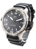 IWC Aquatimer Automatic 2000 Black Dial Black Rubber Strap Watch for Men - IW358002