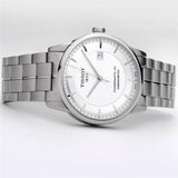 Tissot Luxury Powermatic 80 Silver Dial Silver Steel Strap Watch For Men - T086.408.11.031.00