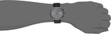 Emporio Armani Classic Grey Dial Grey Leather Strap Watch For Men - AR0388