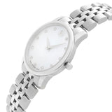 Movado Museum Classic Mother of Pearl Dial Silver Steel Strap Watch For Women - 0606612