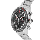 Tag Heuer Carrera Porsche Chronograph Grey Dial Silver Steel Strap Watch for Men - CBN2A1F.BA0643