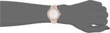 Michael Kors Taryn Quartz White Dial Rose Gold Steel Strap Watch For Women - MK4460