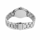 Michael Kors Mini Slim Runway Silver Dial Silver Steel Strap Watch for Women - MK3514