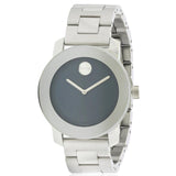 Movado Bold Blue Dial Silver Steel Strap Watch for Women - 3600396